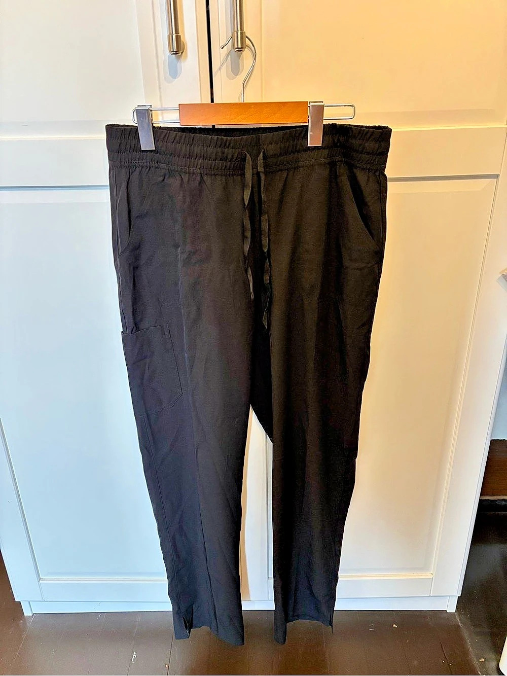 Scrub pants Black Track Pants Like New